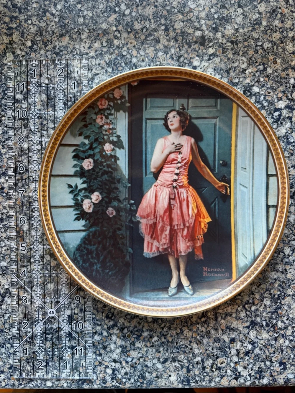 Norman Rockwell Vintage Wall Plates